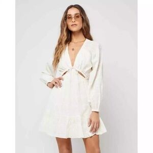 L*Space Feeling Fine Coverup Dress Cream